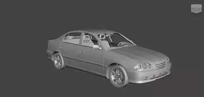 Toyota Avensis Mk1 T220 sedan 1997 3D print model
