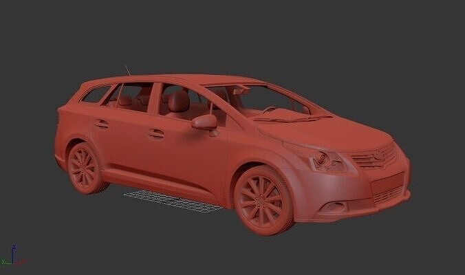 Toyota Avensis Tourer 2009 3D print model