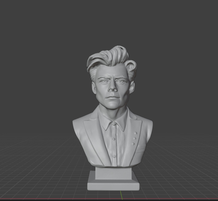 Harry Styles 3D print model_1