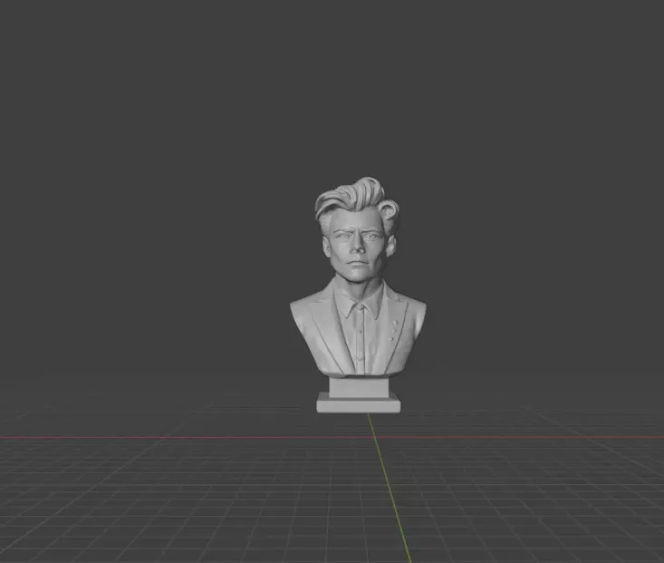 Harry Styles 3D print model_0