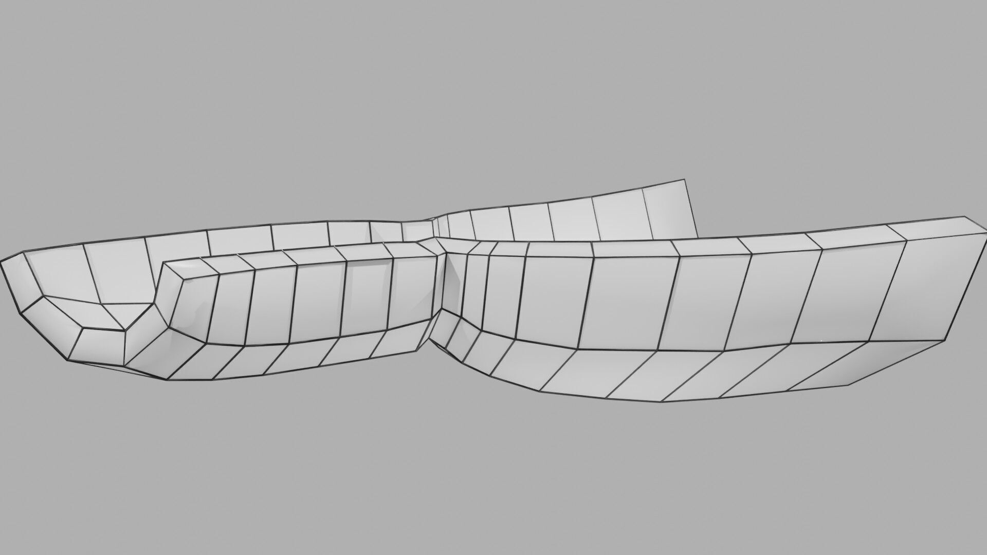 Gastric Ulcer Benign versus Malignant Low-poly 3D model_21