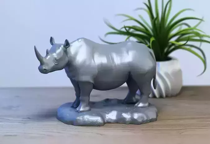 rhinoceros bust rhinoceros sculpture 