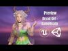 Dryad Girl - GameReady  Low-poly 3D model_1