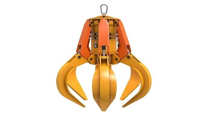 Hydraulic Grab 3D model