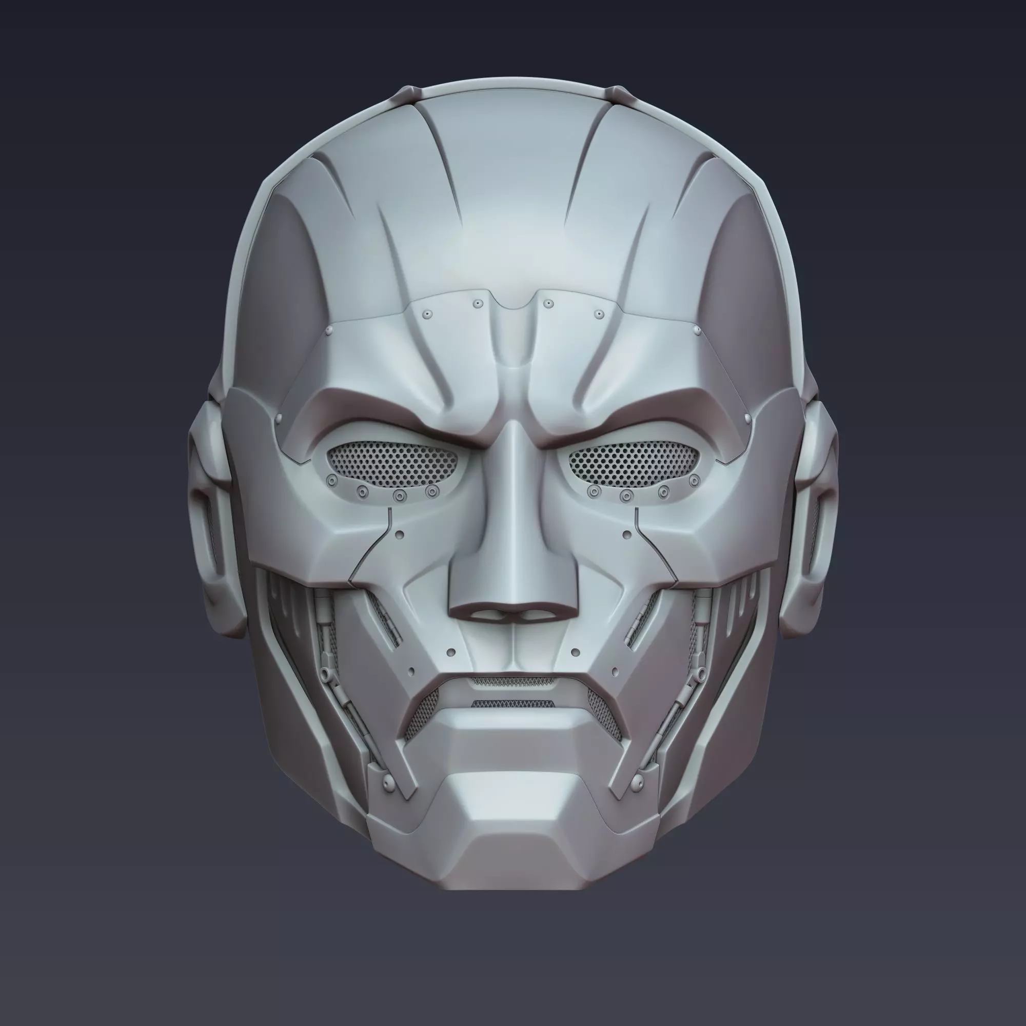 Dr Doom Helmet 3D Model 3D print model_0