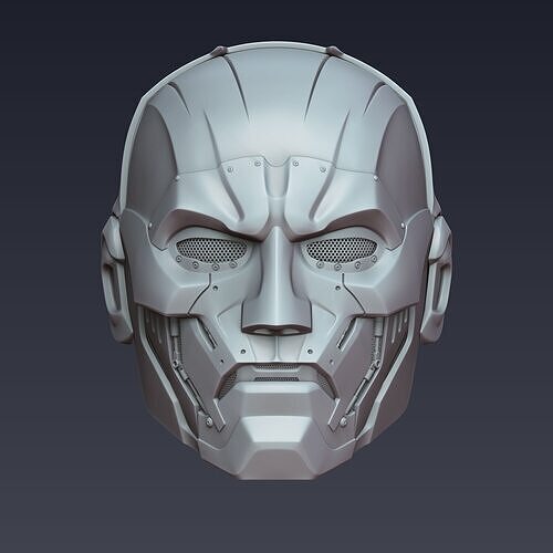 Dr Doom Helmet 3D Model 3D print model