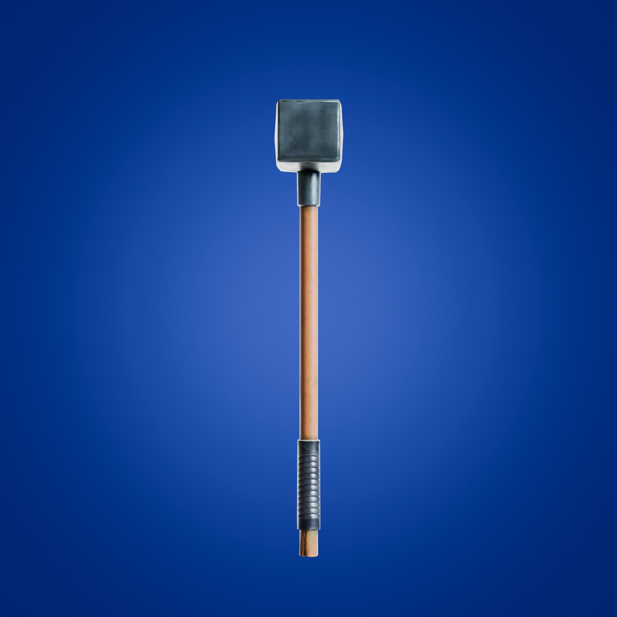 Stylized Hammer Low-poly 3D model_1