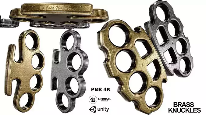 Brass Knuckles  2 Types