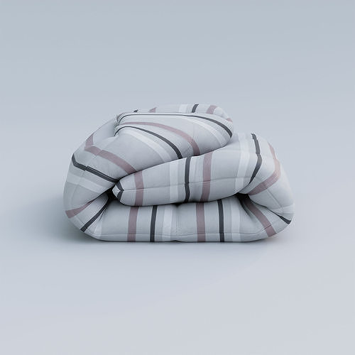 Duvet Low-poly 3D model