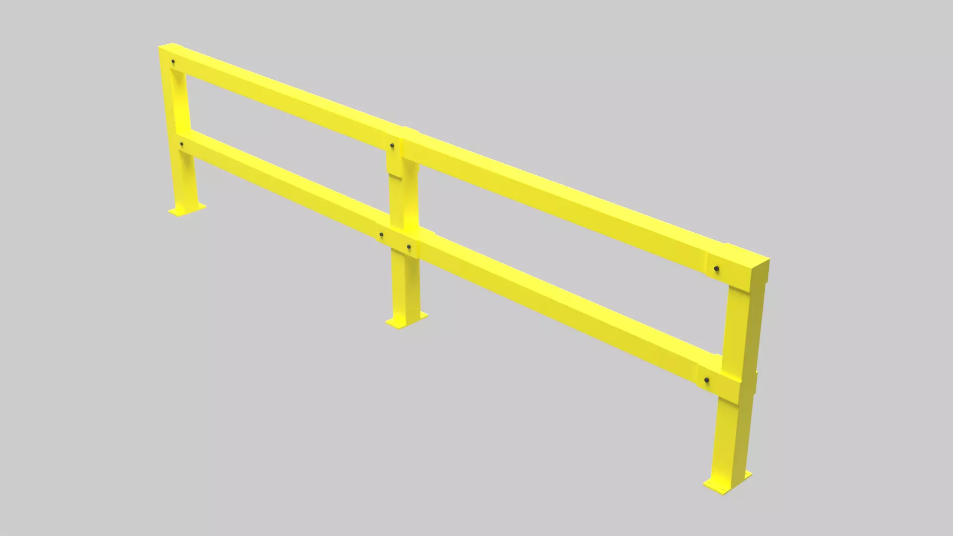 Railing 003 3D model_0
