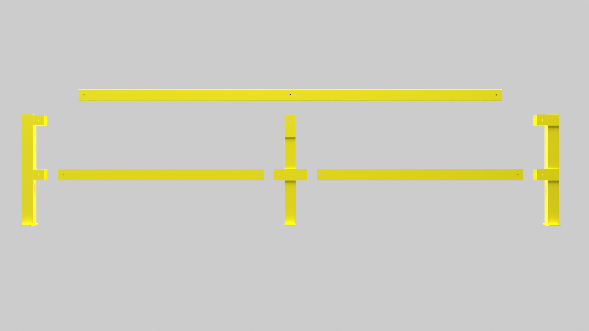 Railing 003 3D model_4