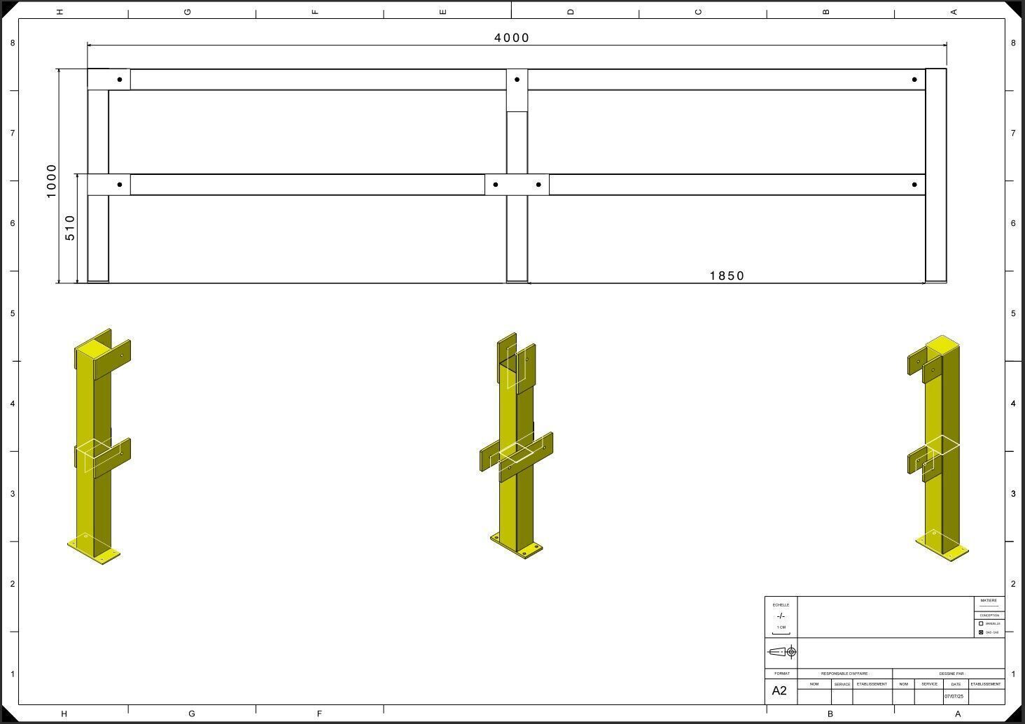 Railing 003 3D model_22