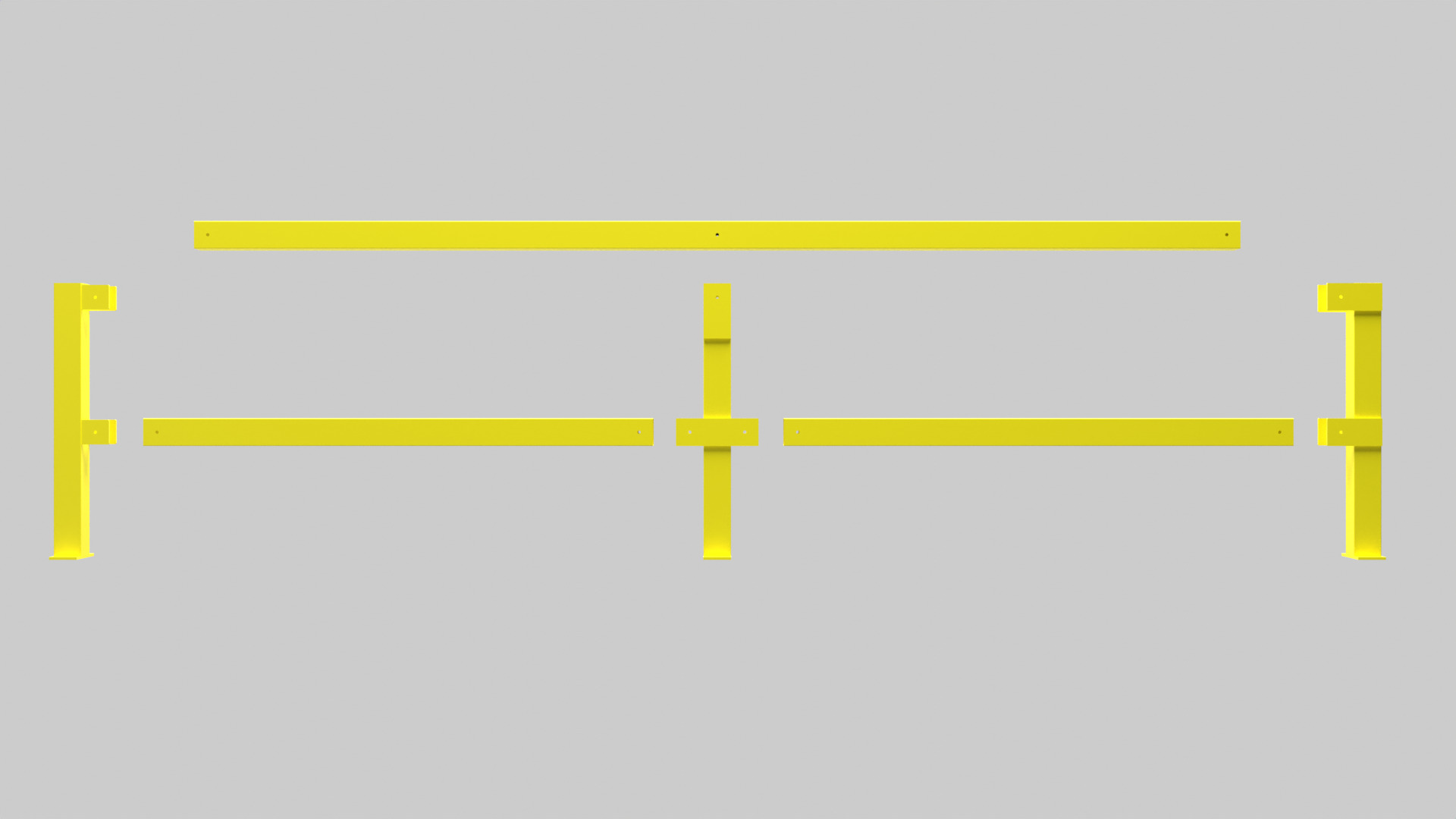 Railing 003 3D model_5