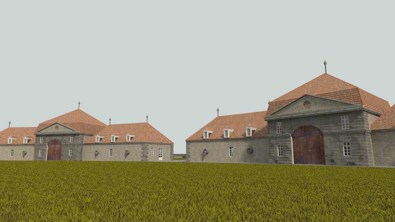 The Royal Salt Factory of Arc-et-Senans 3D model_11