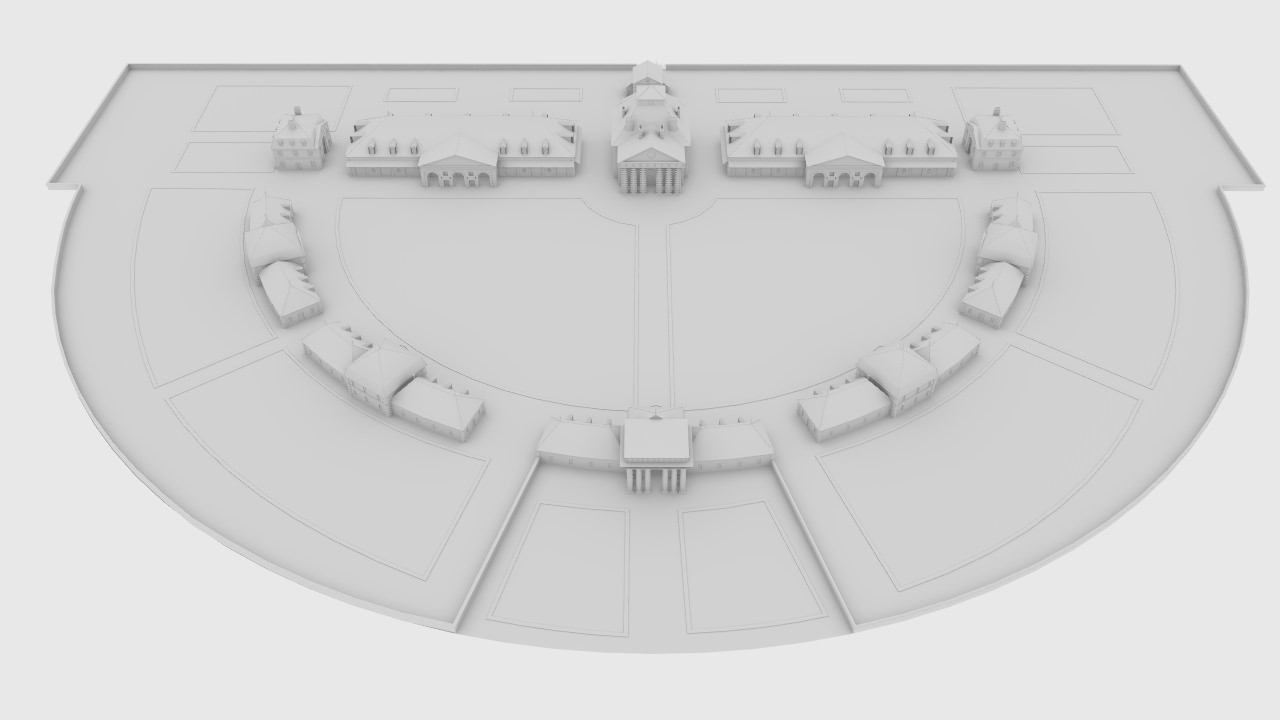 The Royal Salt Factory of Arc-et-Senans 3D model_14