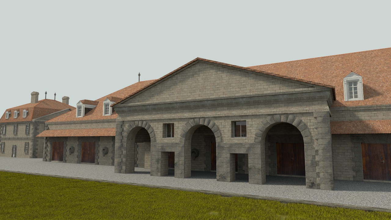 The Royal Salt Factory of Arc-et-Senans 3D model_5