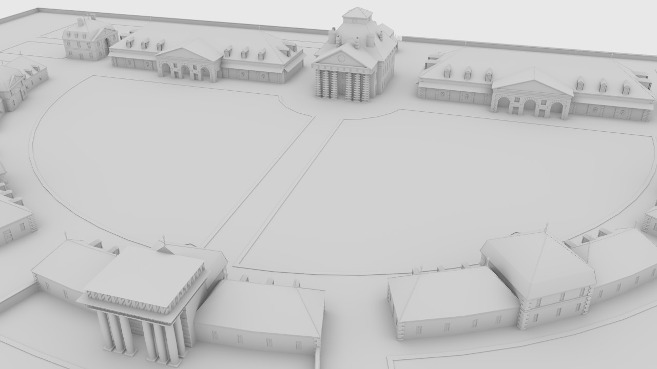 The Royal Salt Factory of Arc-et-Senans 3D model_13