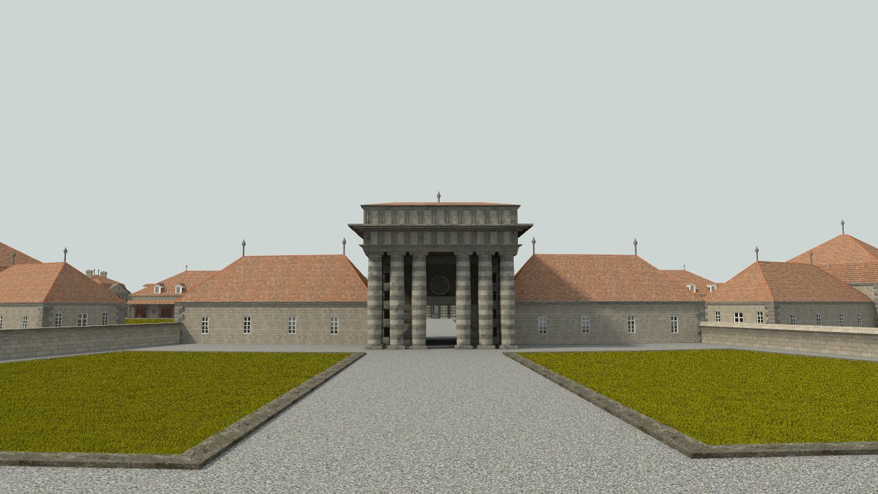 The Royal Salt Factory of Arc-et-Senans 3D model_10
