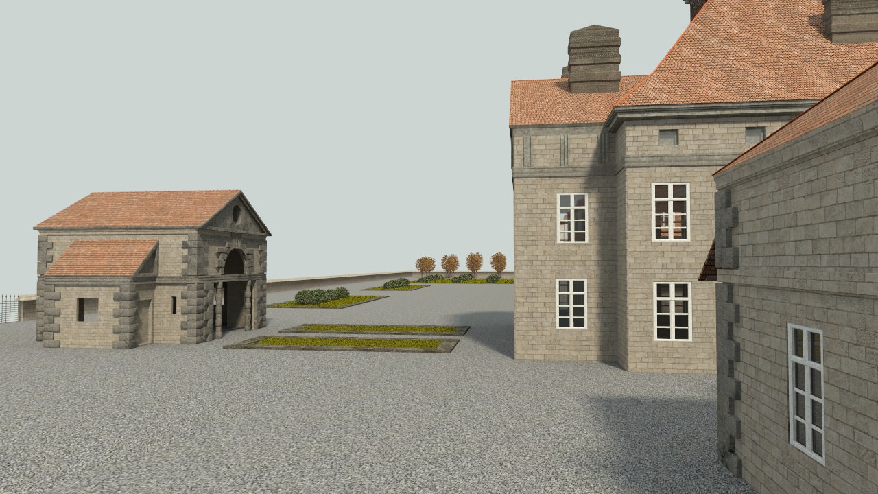 The Royal Salt Factory of Arc-et-Senans 3D model_7