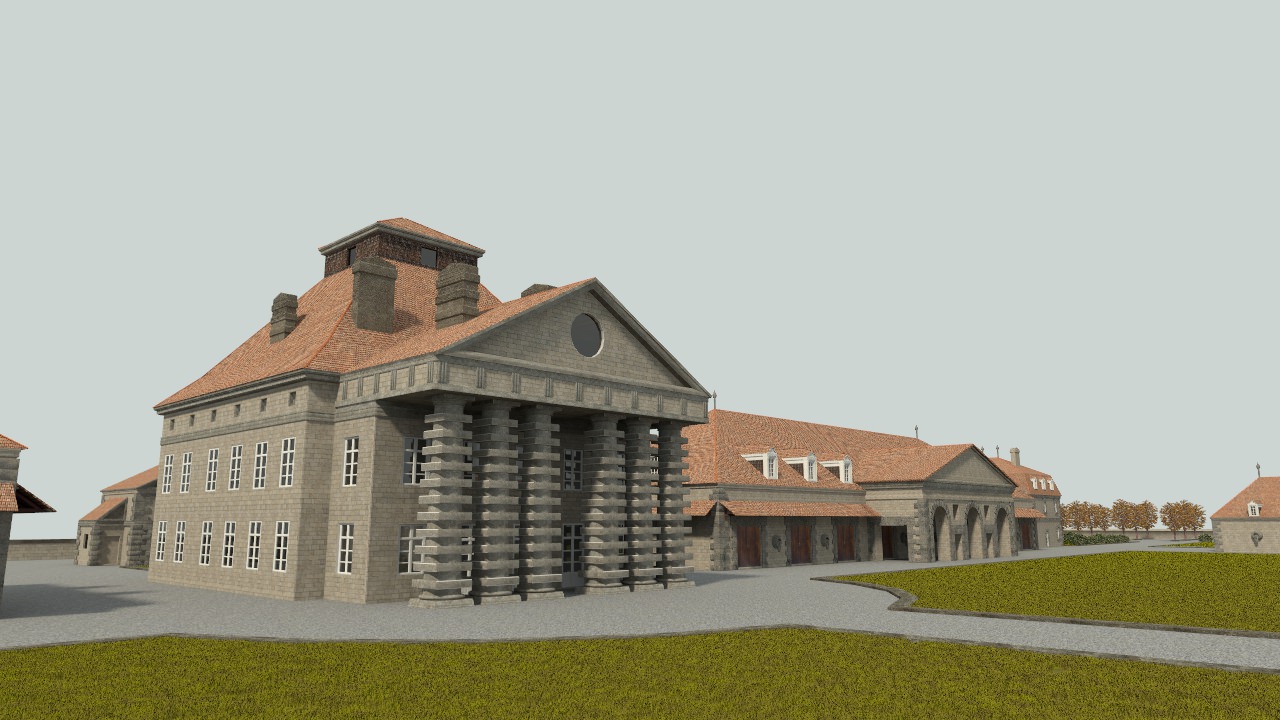 The Royal Salt Factory of Arc-et-Senans 3D model_6