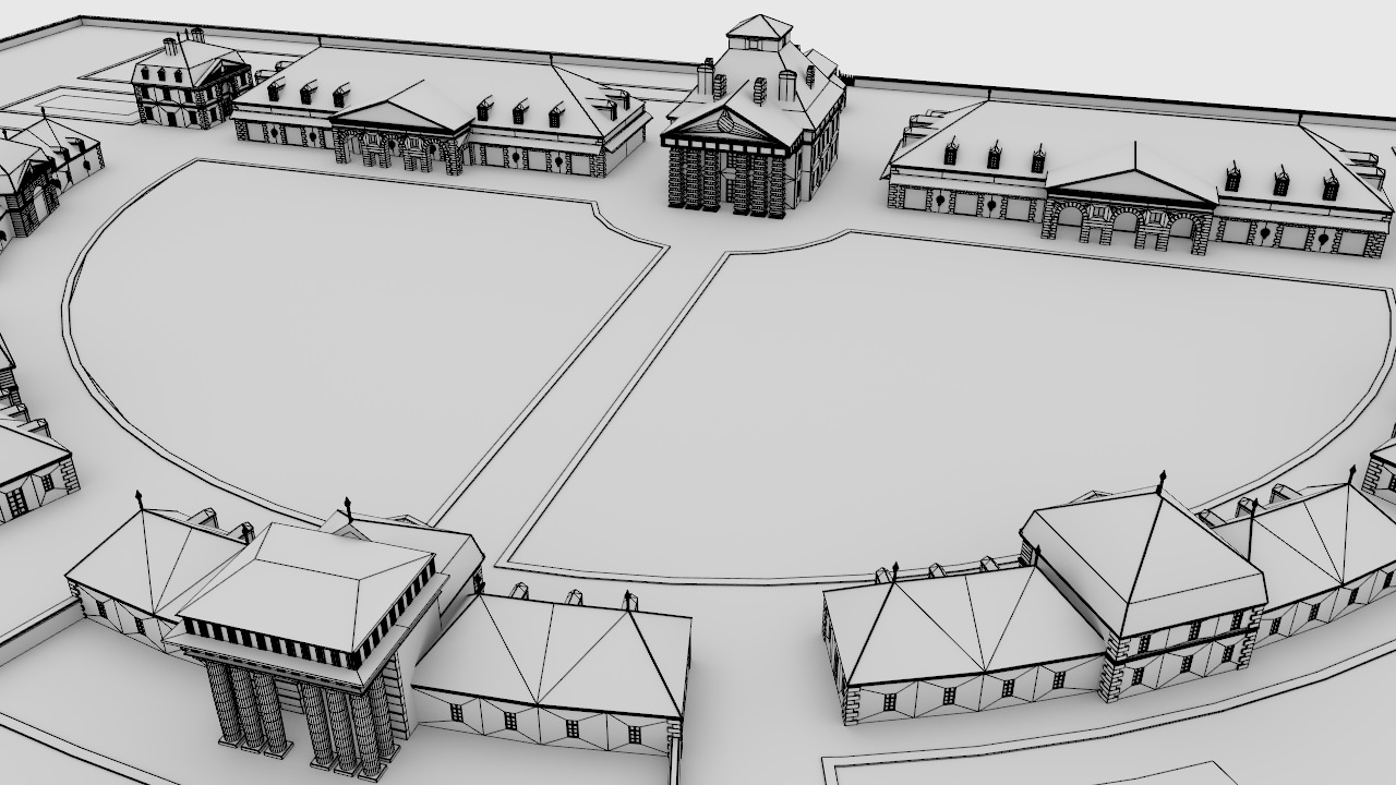The Royal Salt Factory of Arc-et-Senans 3D model_15