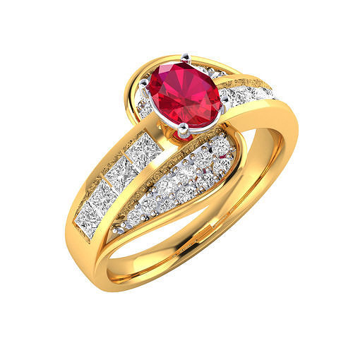  Women Ring Render 3dm STL MTL SLC JCD OBJ FBX Details 3D print model