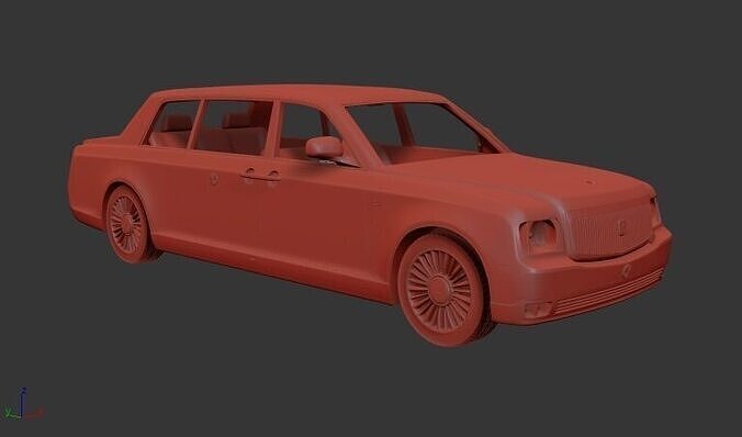 Toyota Century Royal 2006 3D print model