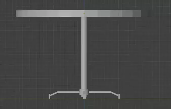 simple table set Free 3D print model