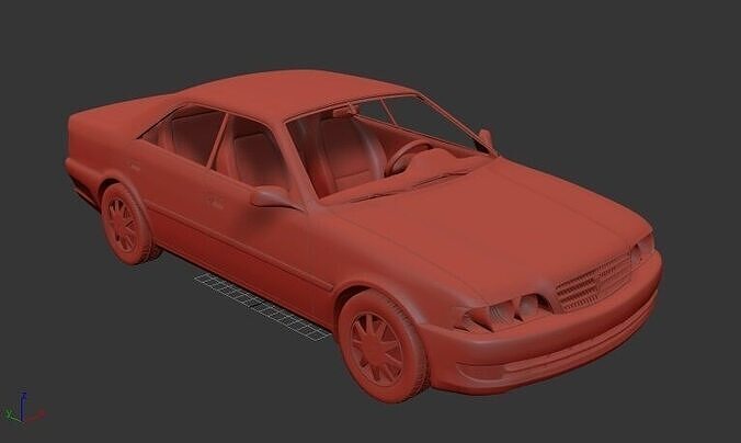 Toyota Chaser Mk6 X100 1998 3D print model
