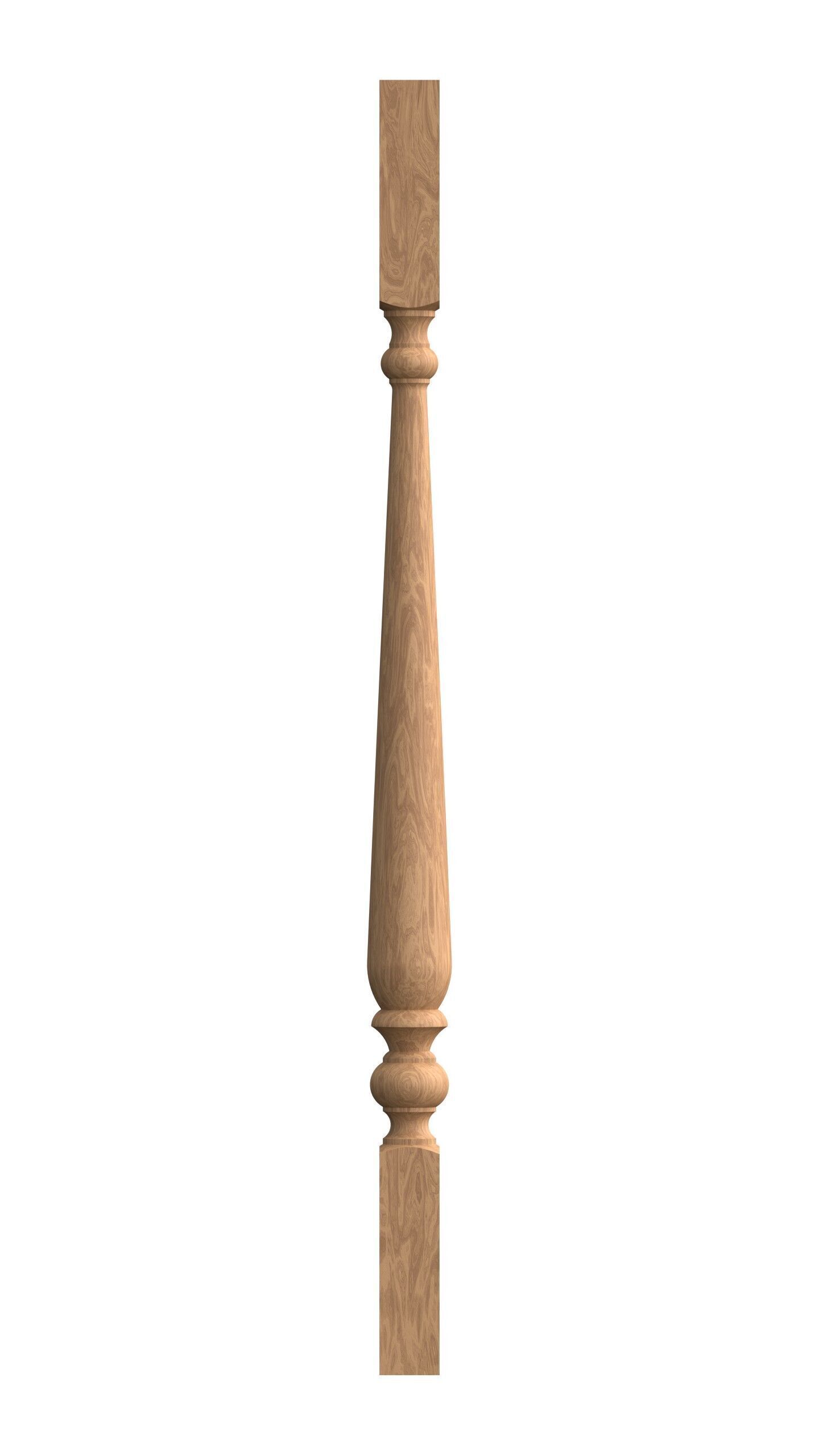 Stair baluster 01 3D print model_1