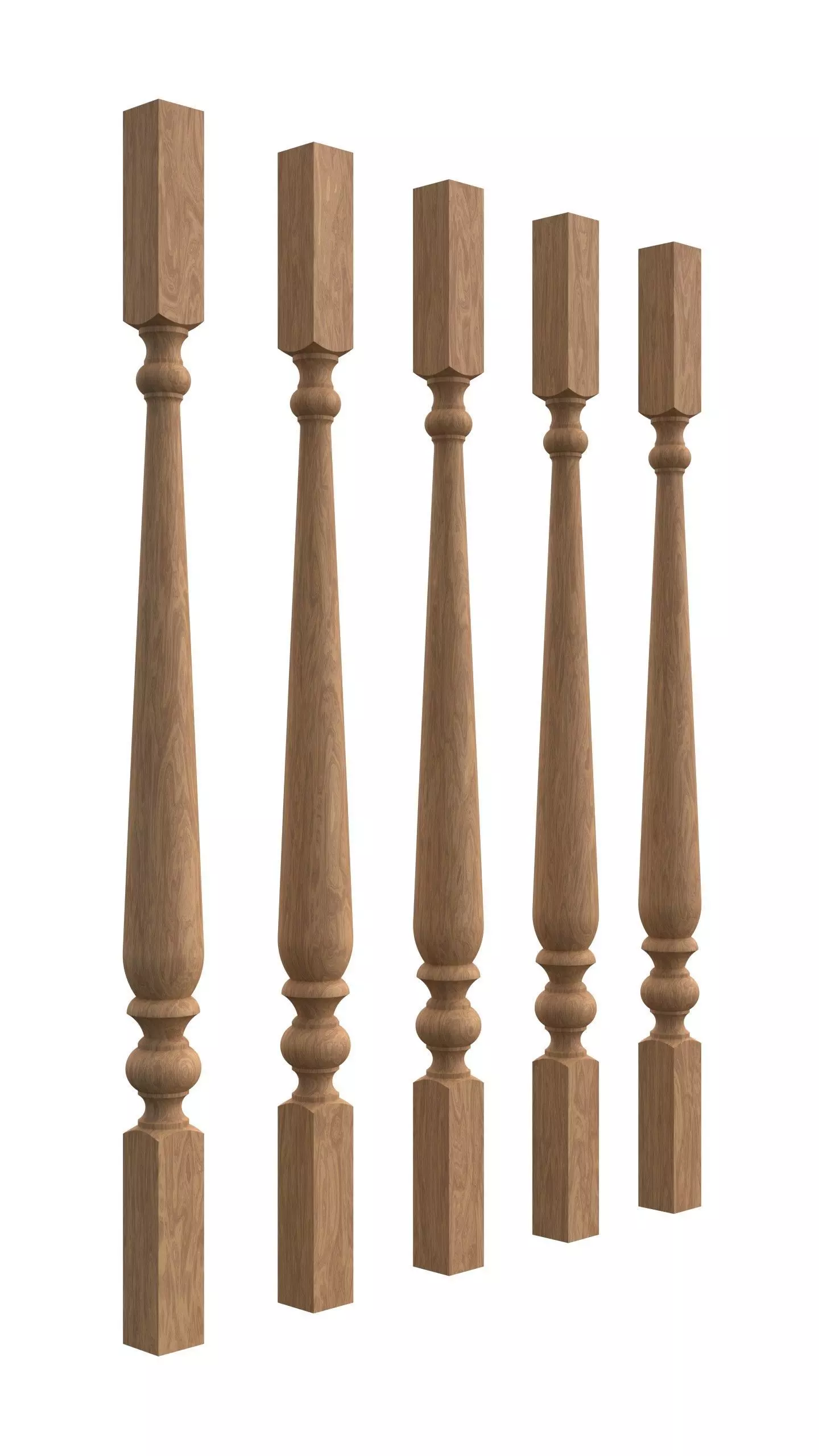 Stair baluster 01 3D print model_0