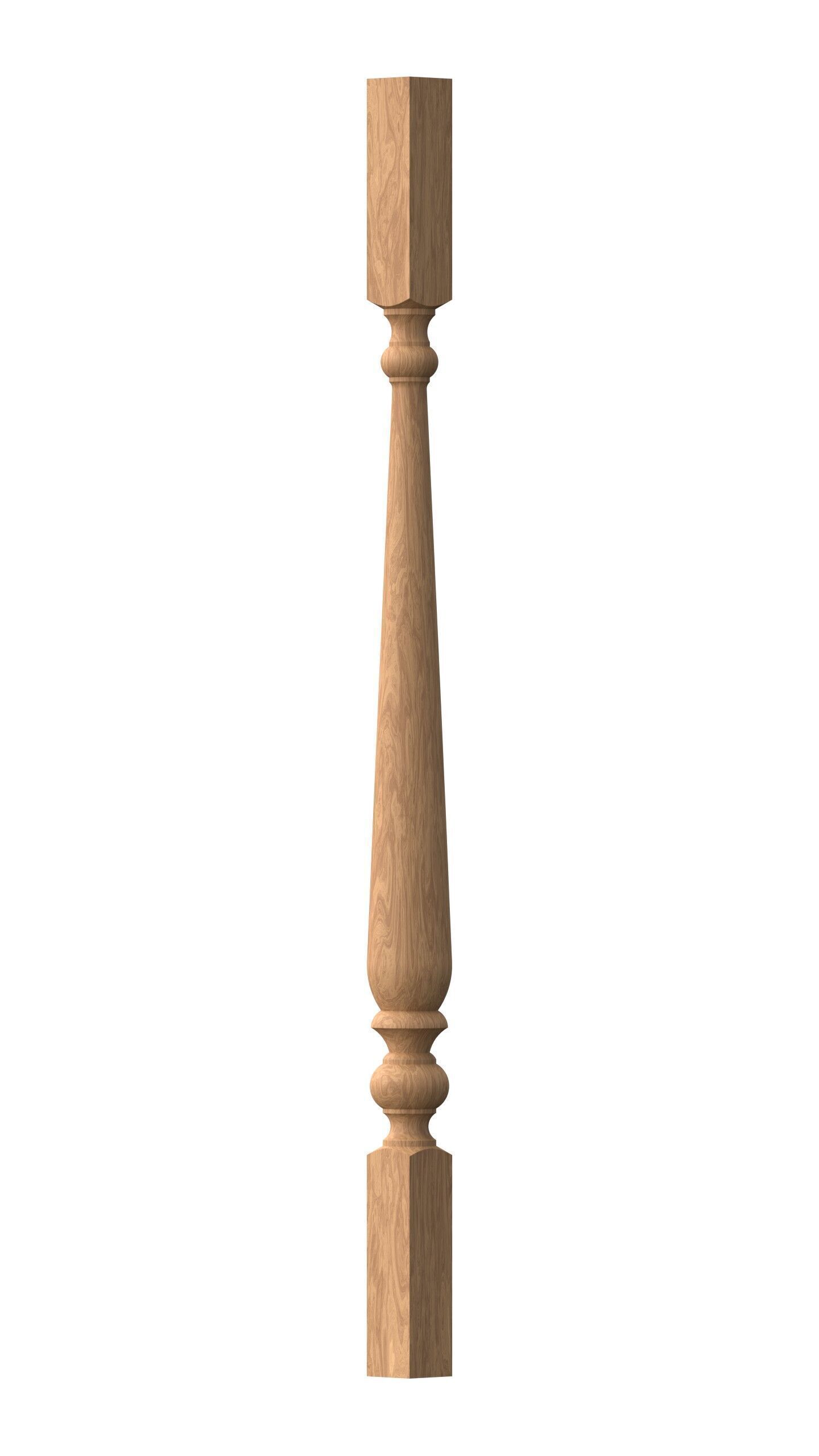 Stair baluster 01 3D print model_2