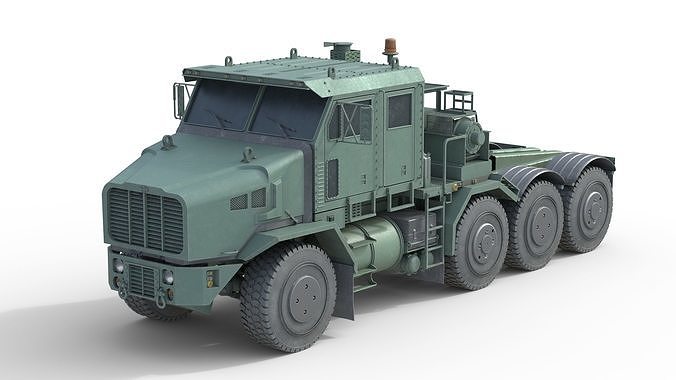 Oshkosh HET A1 Low-poly 3D model