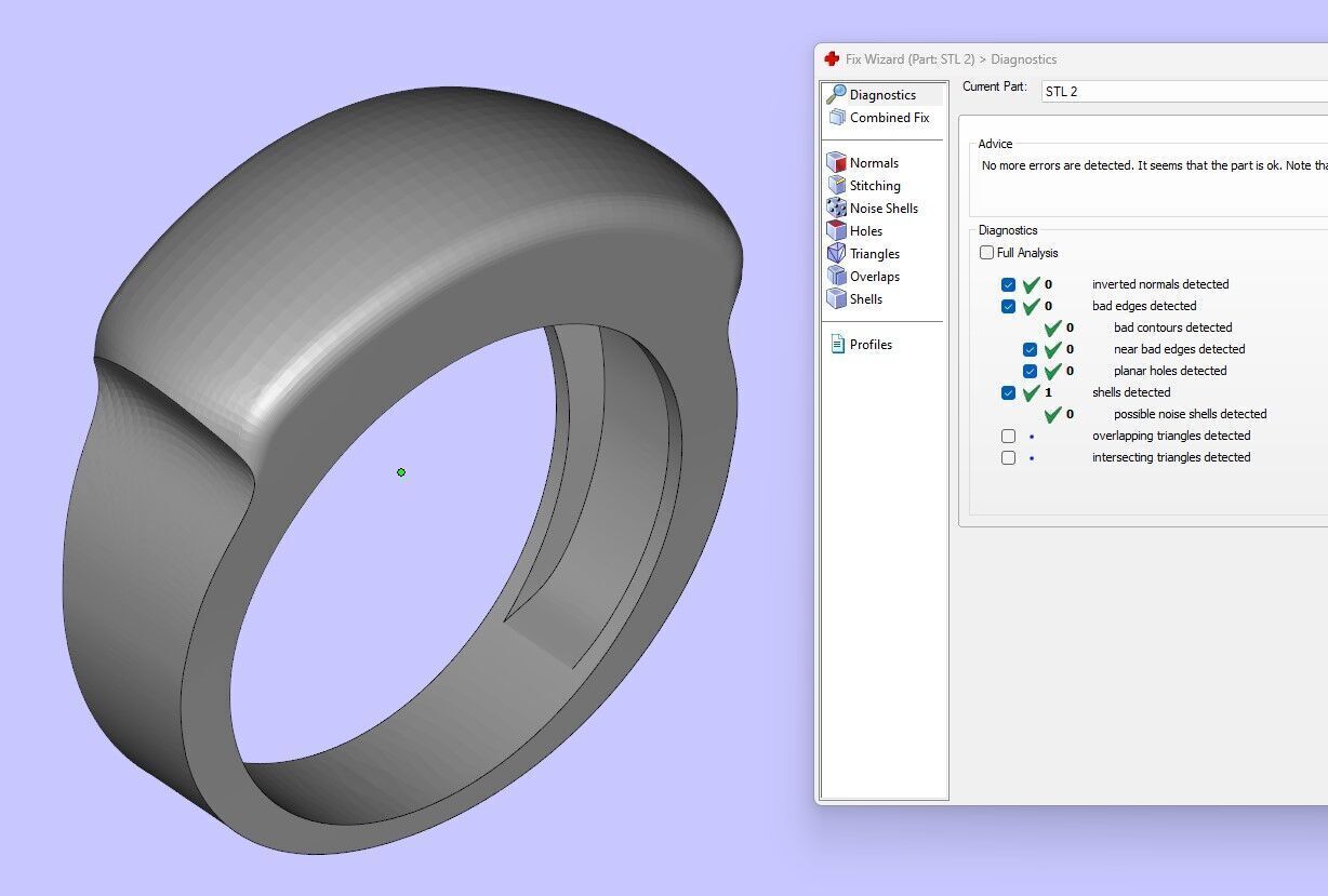 Simple and geometric ring Free 3D print model_4