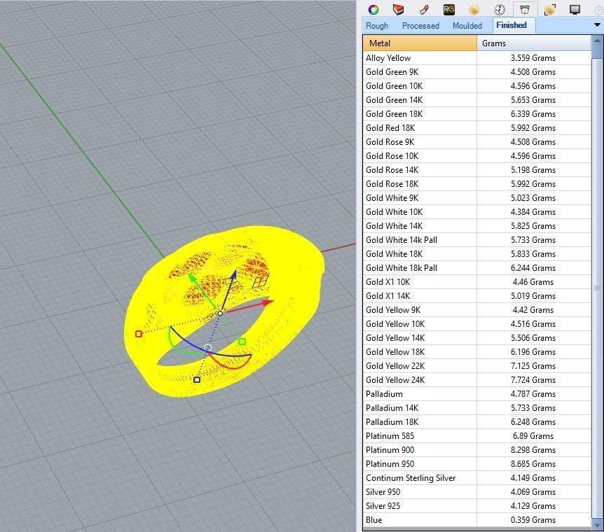 Simple and geometric ring Free 3D print model_7
