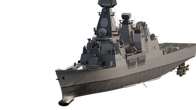 NUCLEAR POWERED CRUISER 3D model