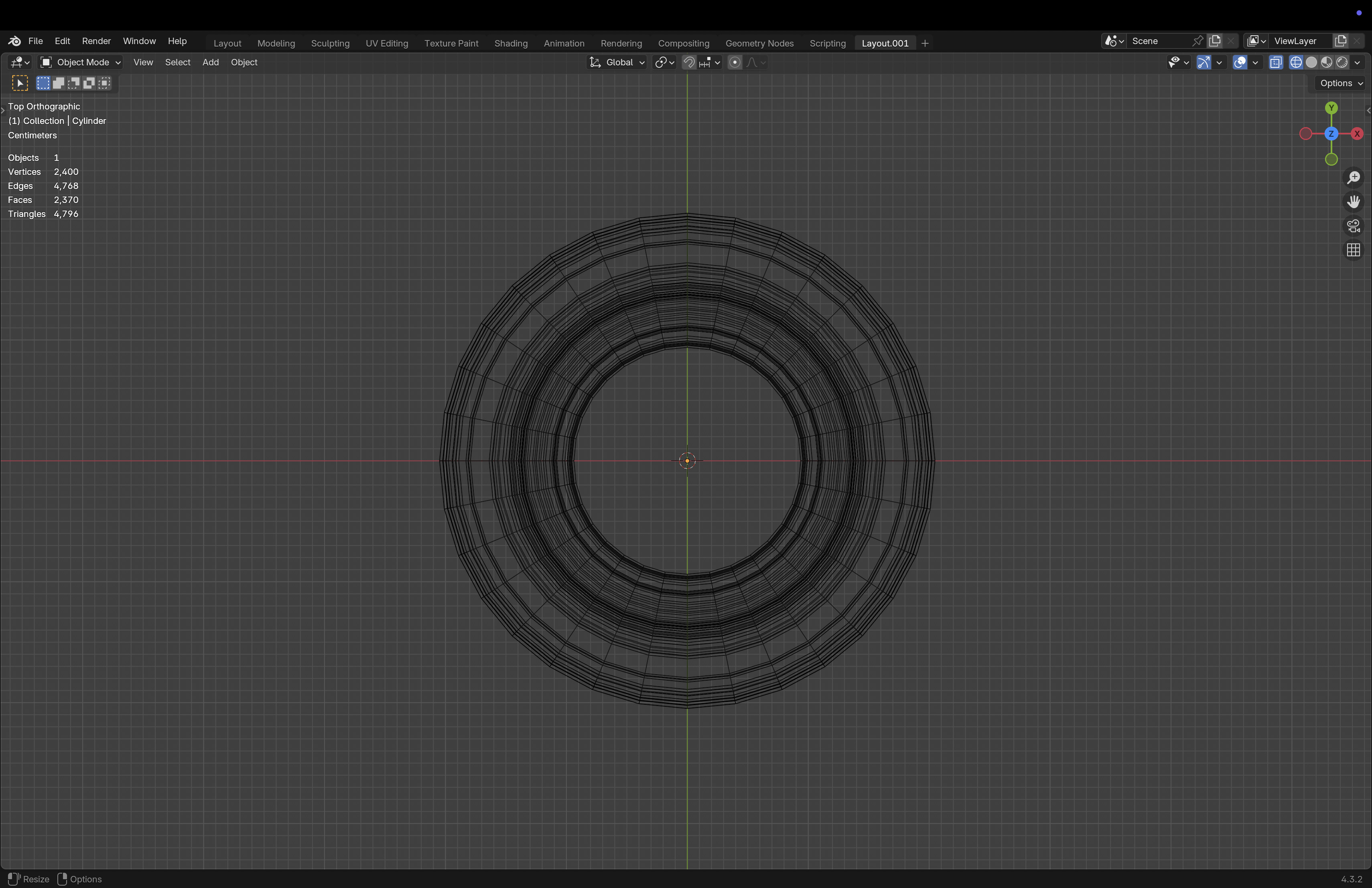 Clay vase Low-poly 3D model_9