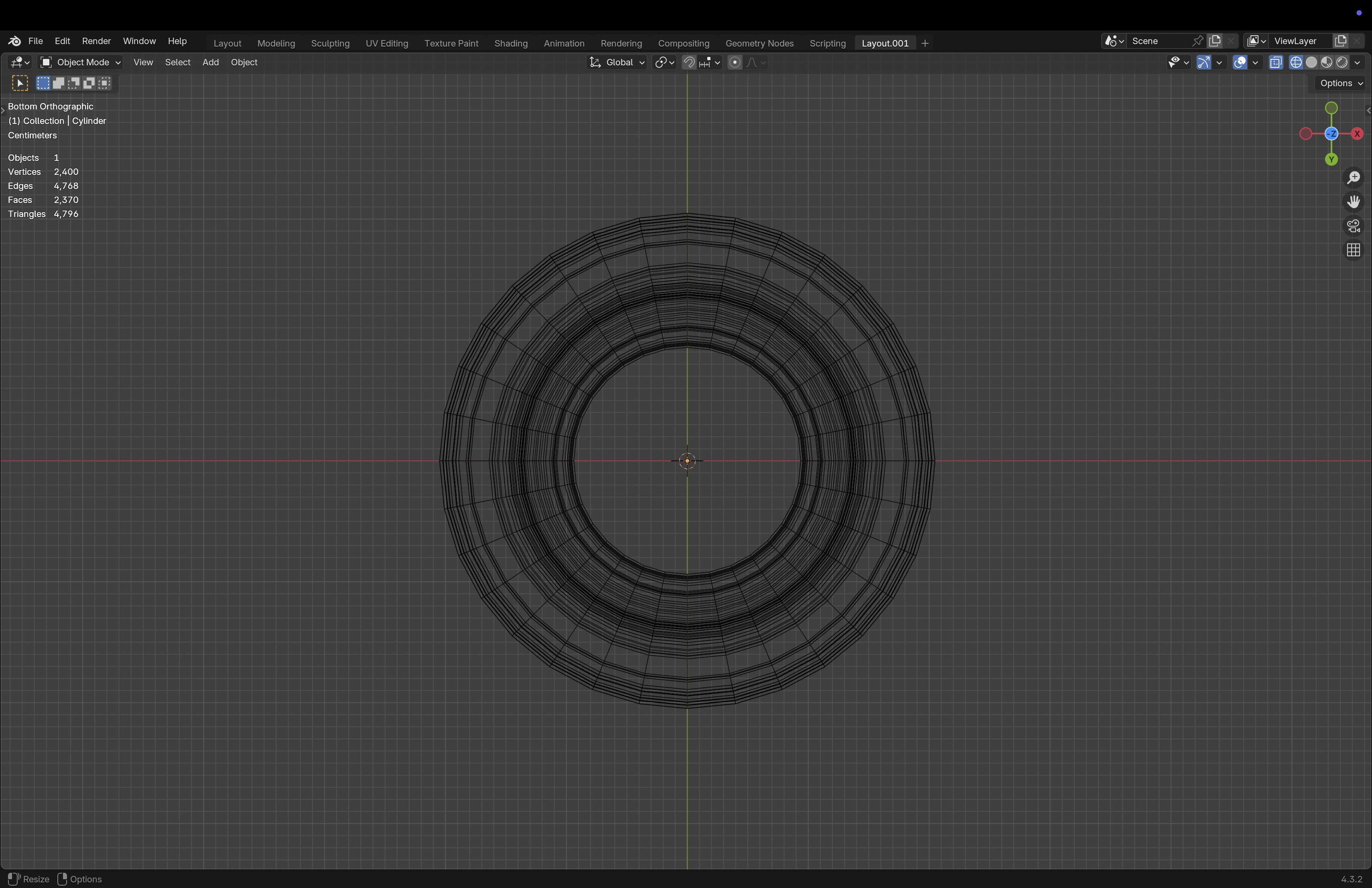 Clay vase Low-poly 3D model_7