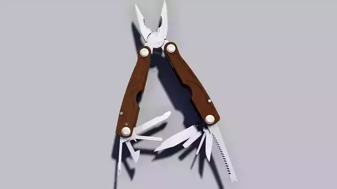 multi-tool pocket knife 3D print model
