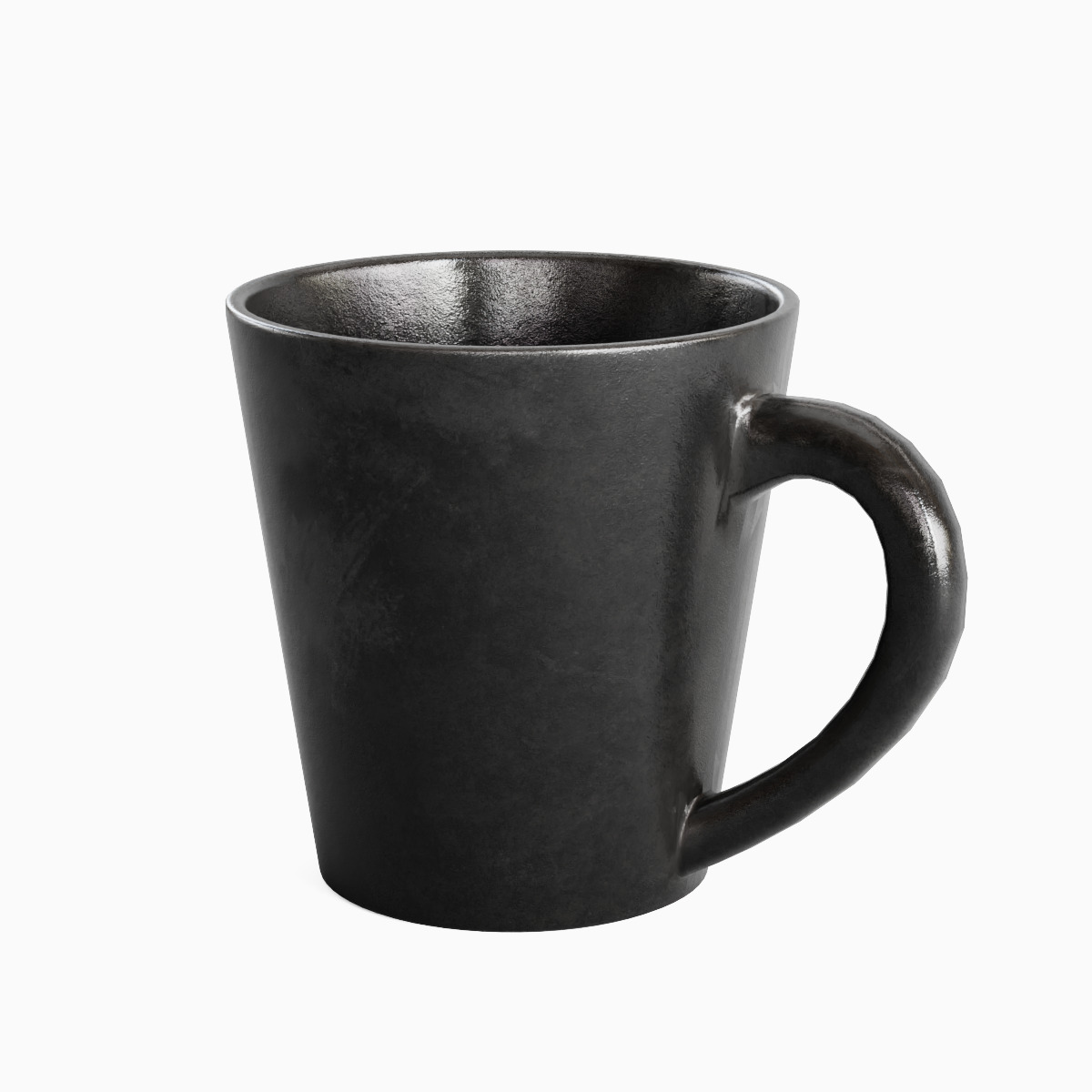 Coffee Mug 01 Low-poly 3D model_3