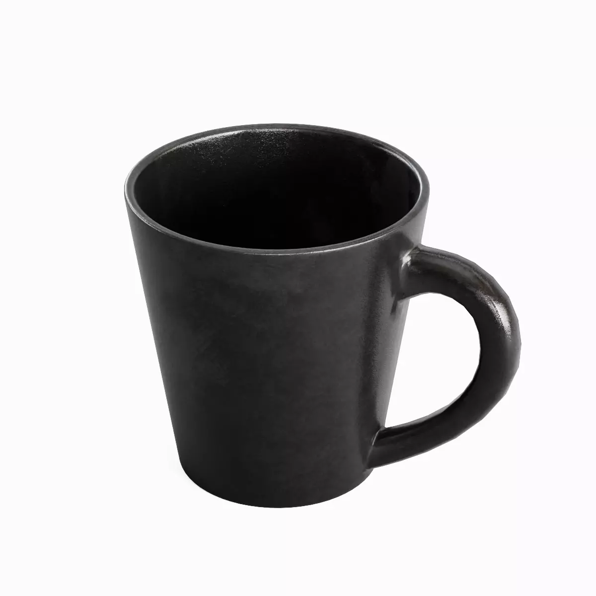 Coffee Mug 01 Low-poly 3D model_0