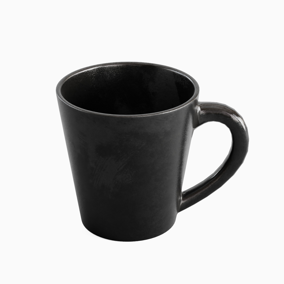 Coffee Mug 01 Low-poly 3D model_4