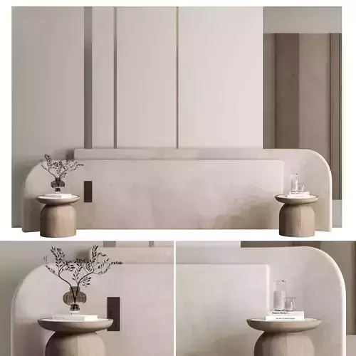 Headboard Wall Panel Composition 19