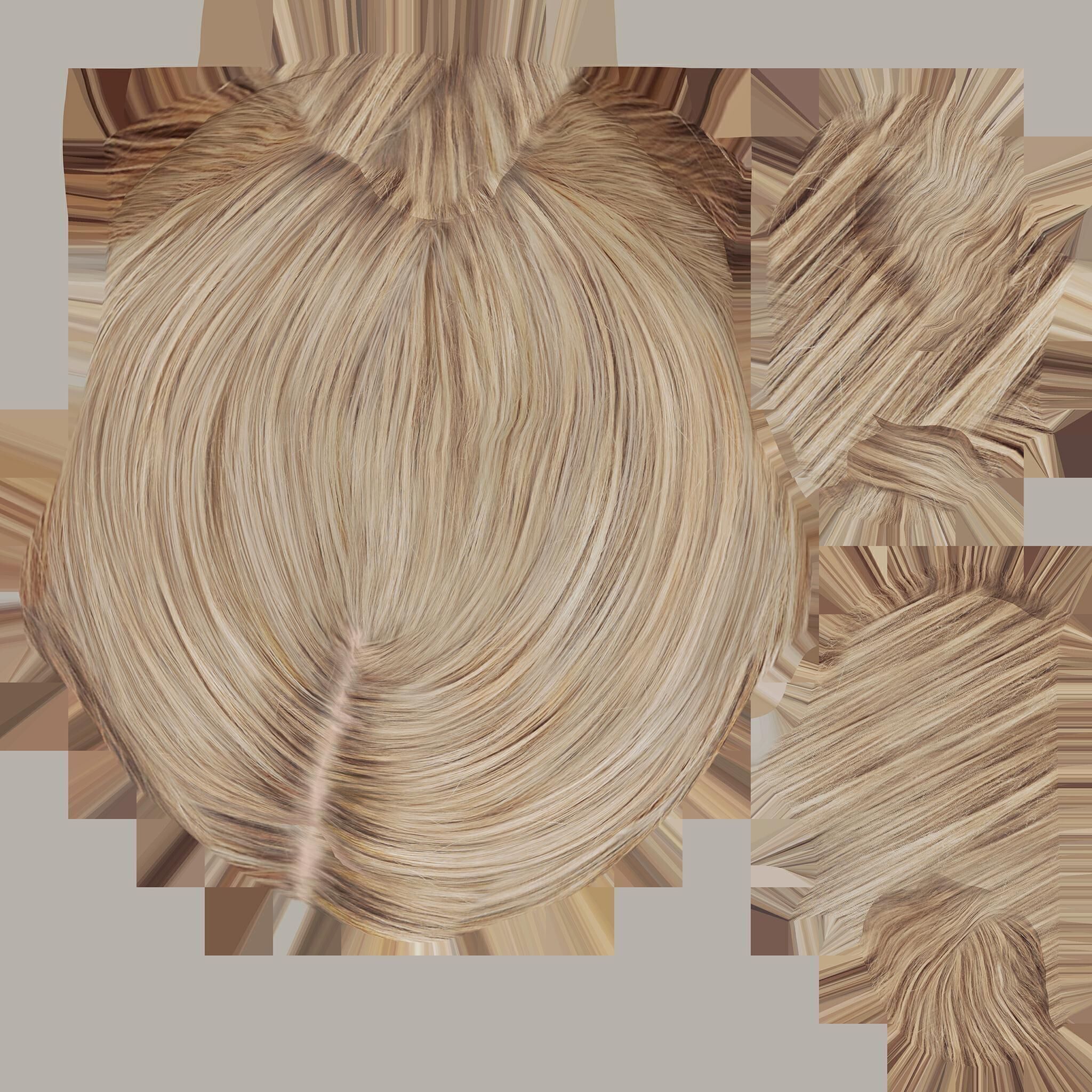 woman dress rigged model  3D model_16