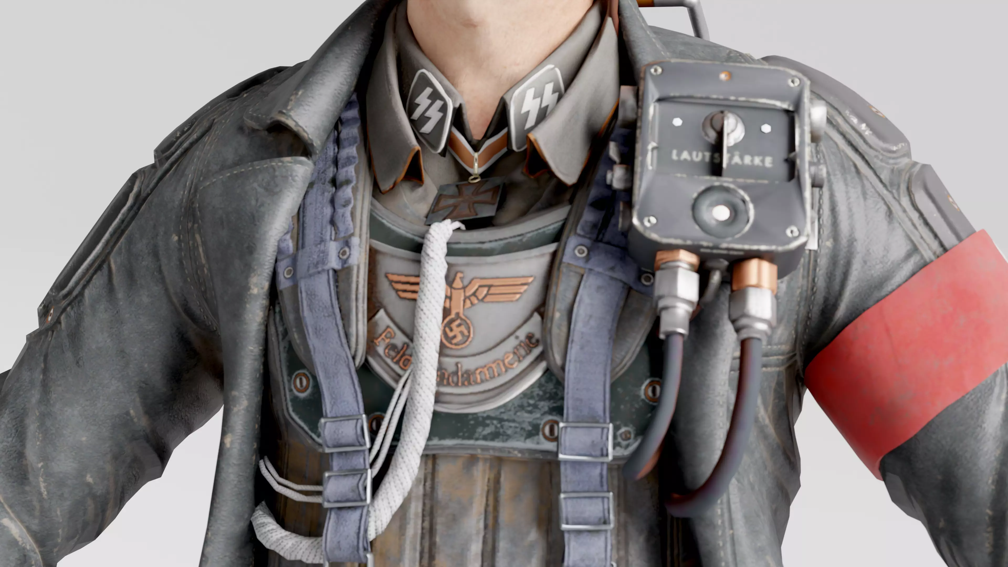 Commander NC Wolfenstein Inspired 3D model_7