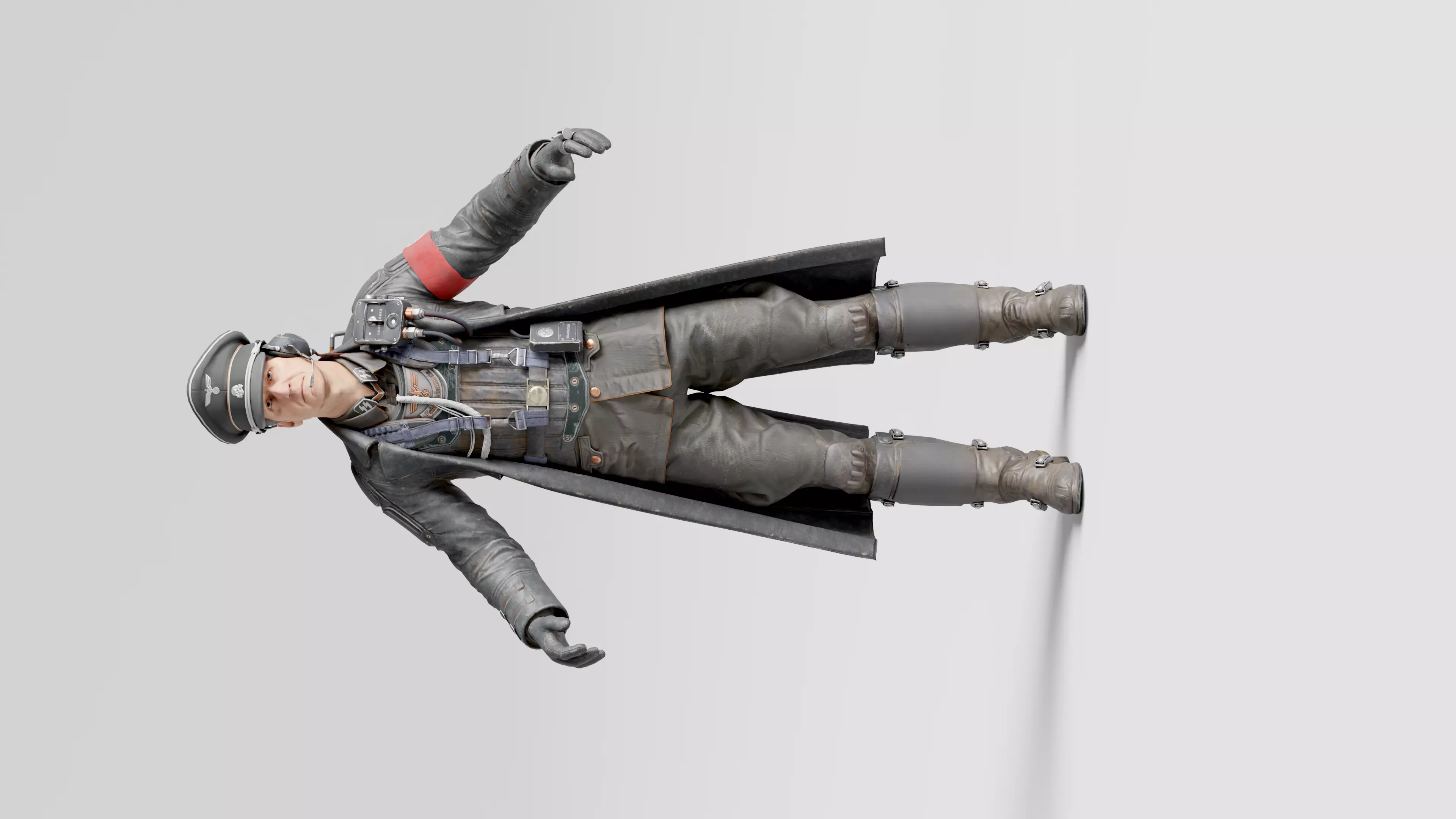 Commander NC Wolfenstein Inspired 3D model_6