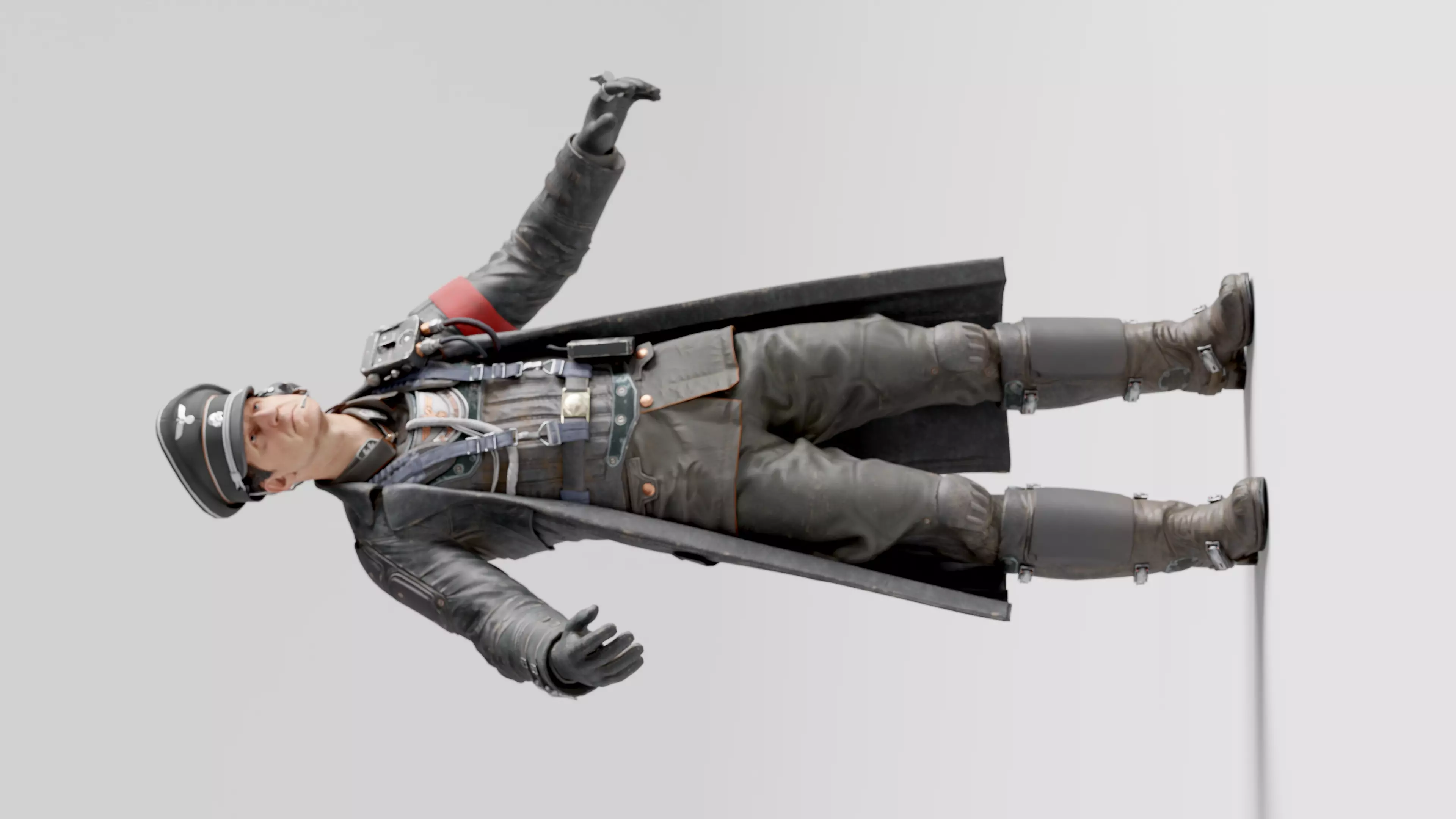 Commander NC Wolfenstein Inspired 3D model_5