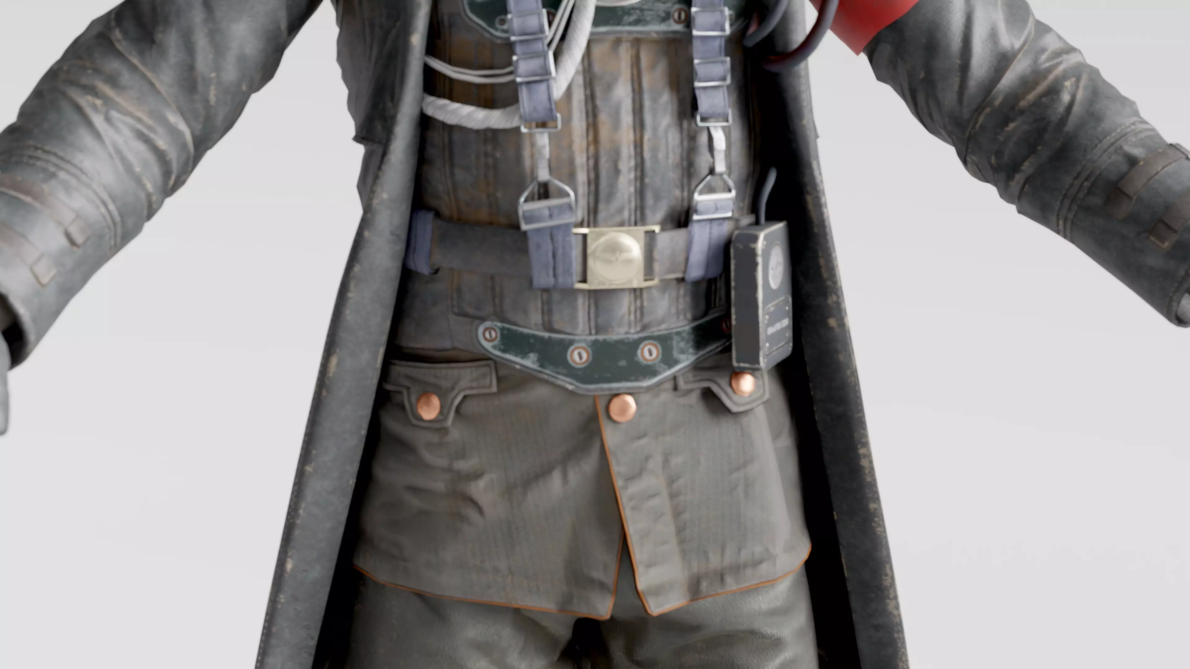 Commander NC Wolfenstein Inspired 3D model_4