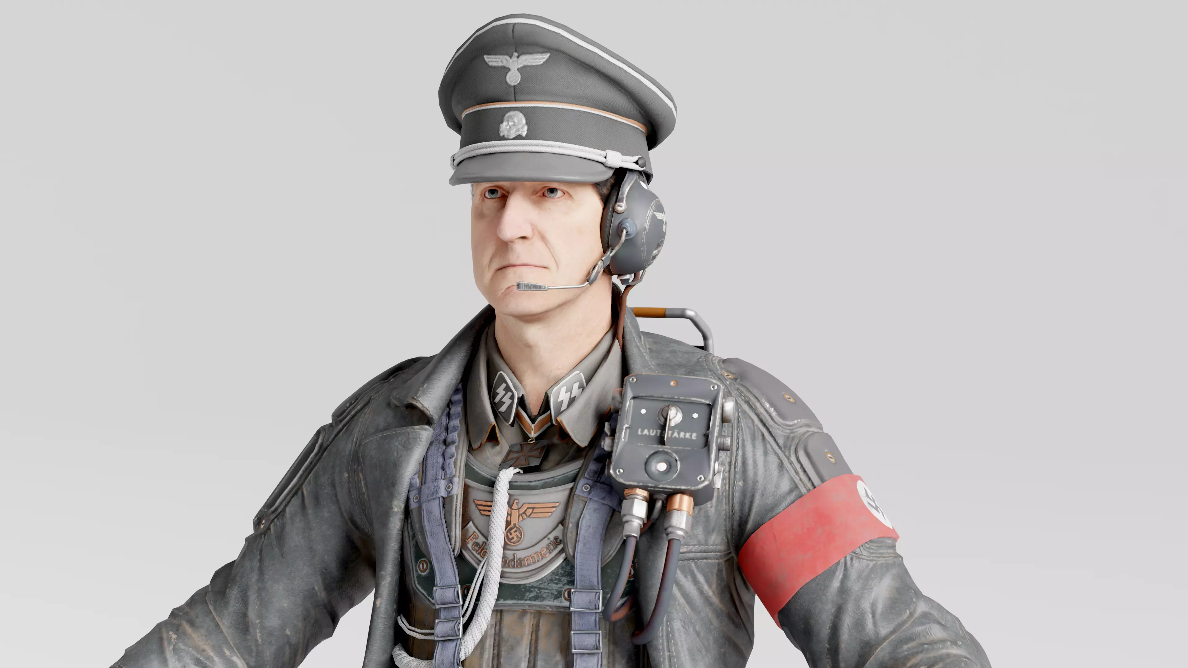 Commander NC Wolfenstein Inspired 3D model_2