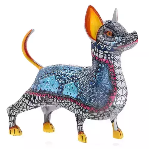 Alebrije Chihuahua Dog